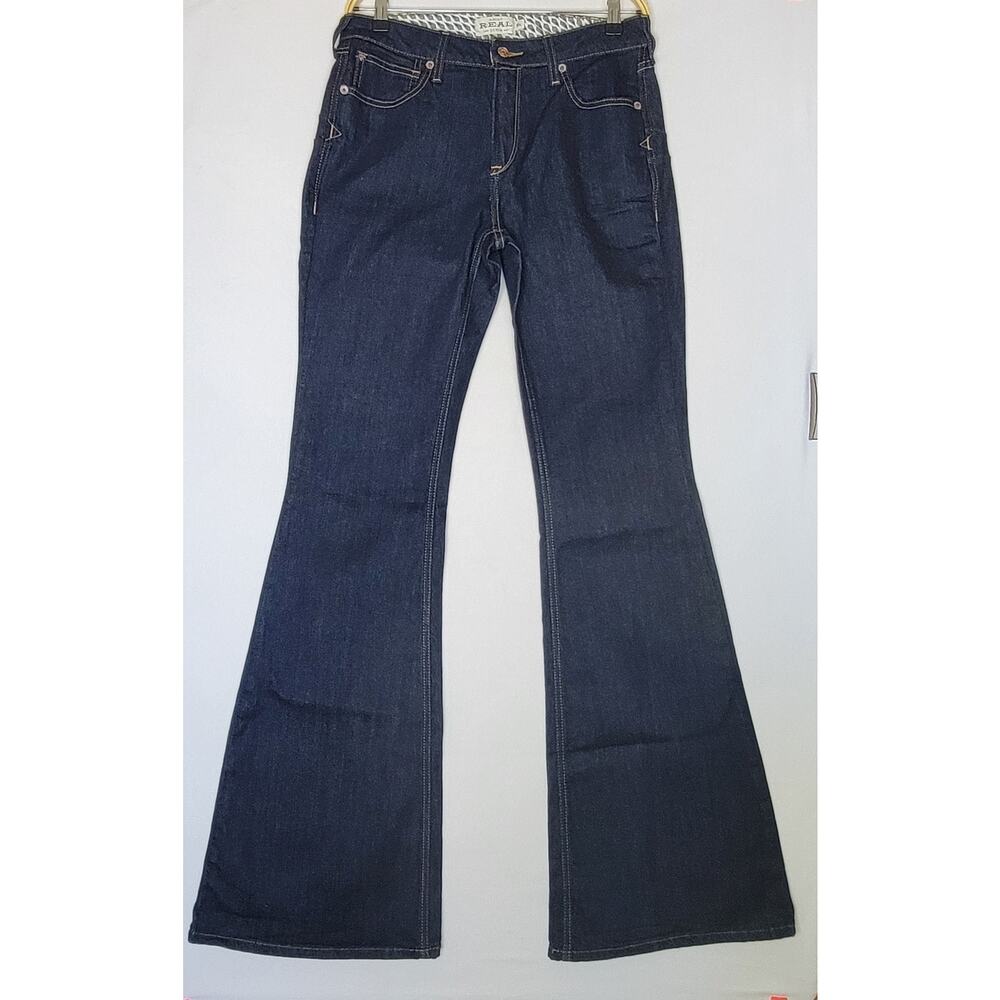 *NWOT* ARIAT R.E.A.L. High Rise Shelby Flare Dark Wash Women's Jeans sz 30XL